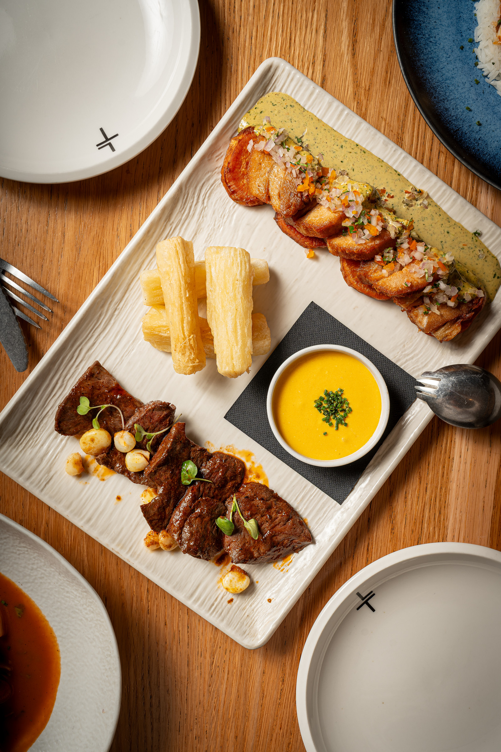 Bitute criollo, en la carta de Leche de Tigre