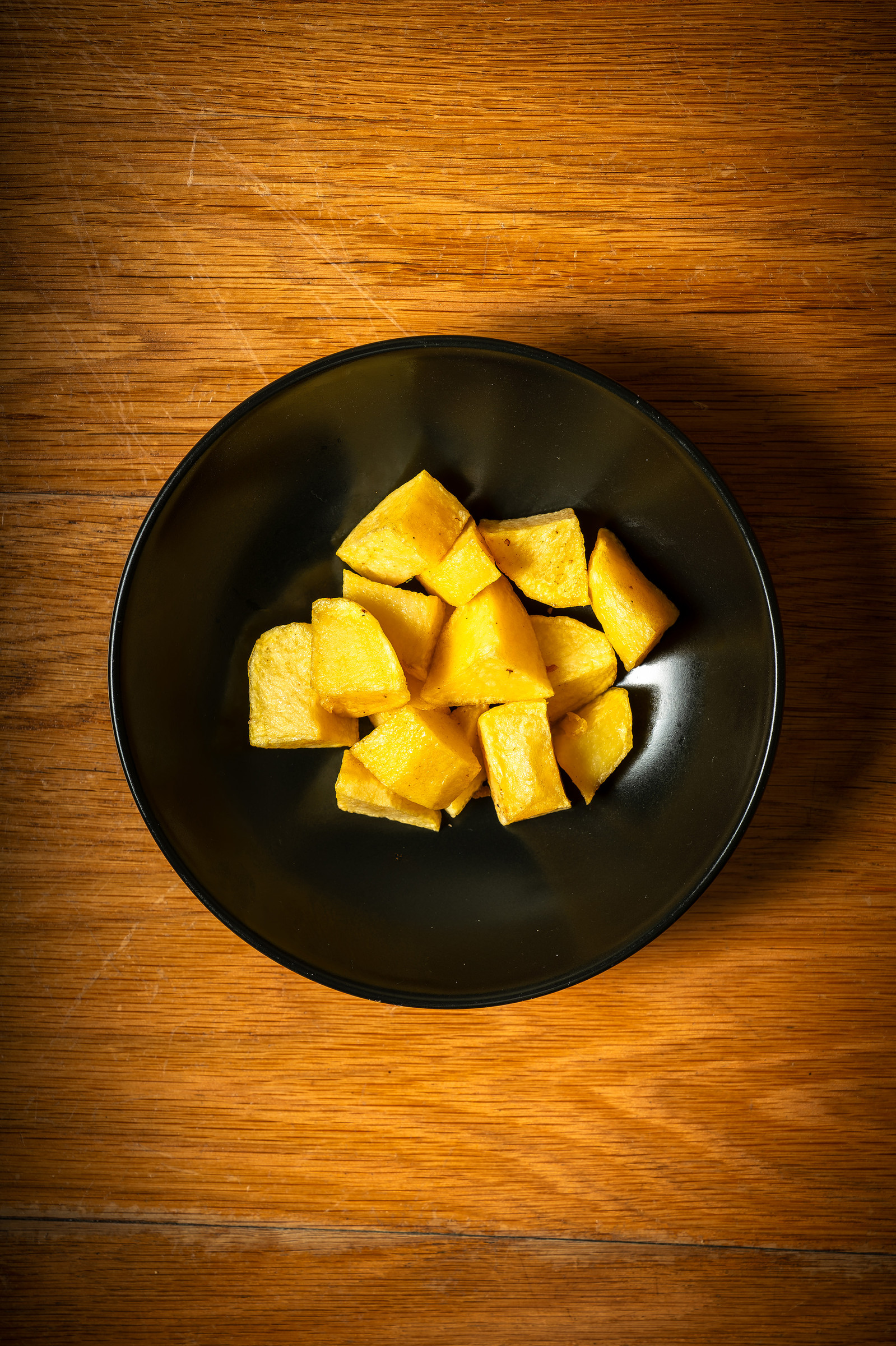 Papas fritas, en la carta de Leche de Tigre